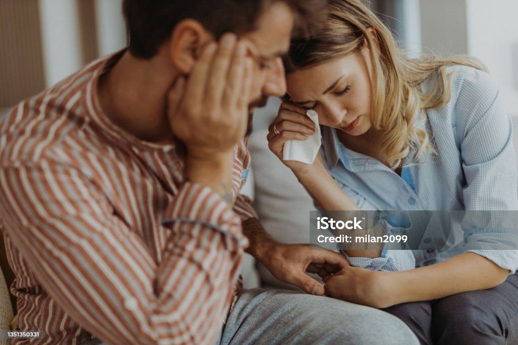 Young woman under pressure